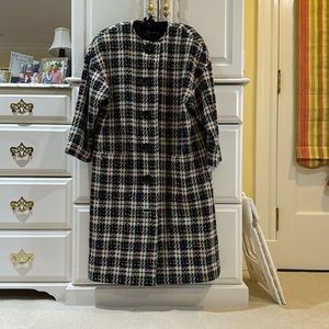 Vintage David Hayes Nieman Marcus long wool coat